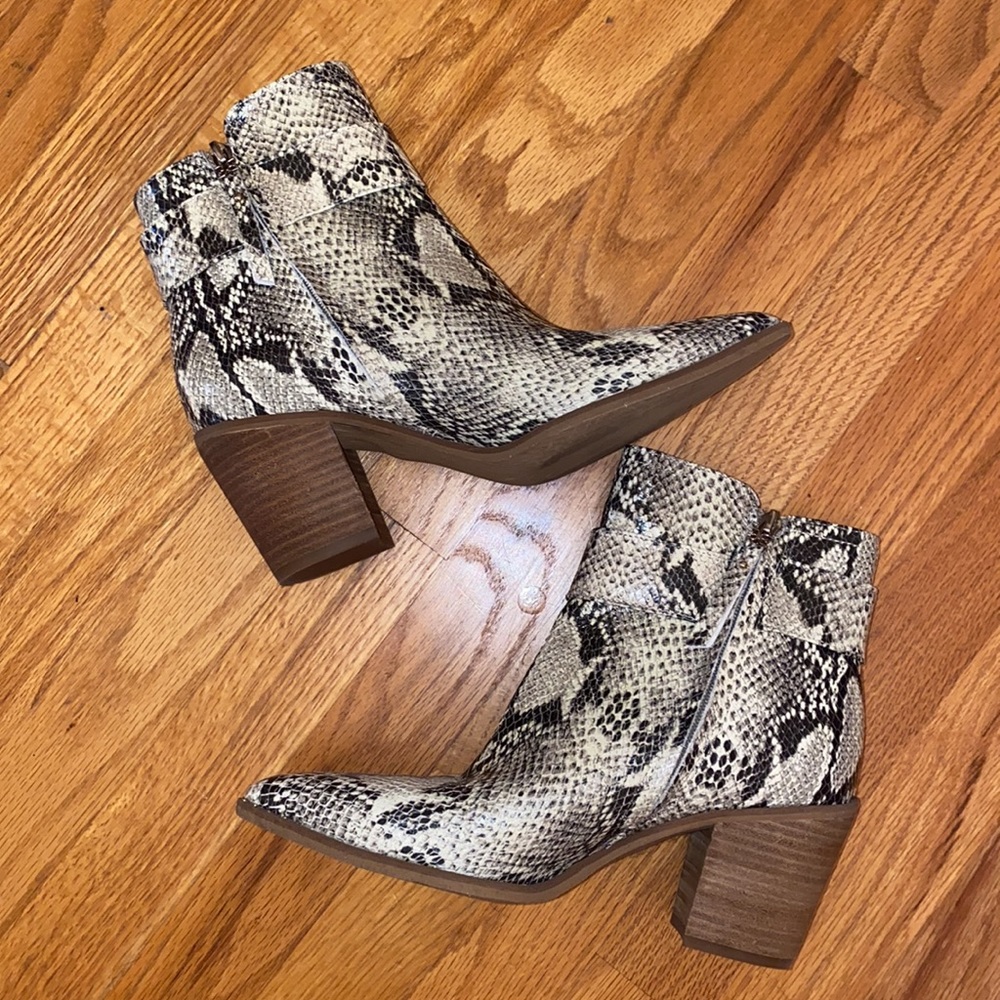 Sam Edelman Snake Print Boot - Picture 5 of 8